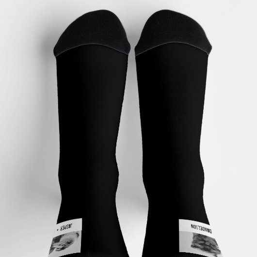 Simple, Modern Custom Pet or People Photo Sokken (Top)