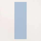  Simple Modern Floral Script Name Blue Aura Lotus  Yogamat (Achterkant)