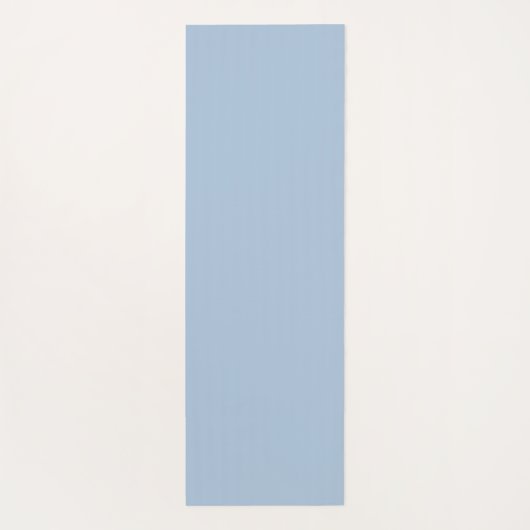  Simple Modern Floral Script Name Blue Aura Lotus  Yogamat (Achterkant)