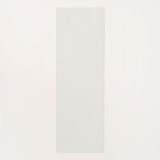 Simple Modern Floral Script Name Cream Lotus  Yogamat (Achterkant)