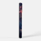 Simple Modern: Galaxy Ruimte Rock Cool iPhone 15 Case (Rechterkant)