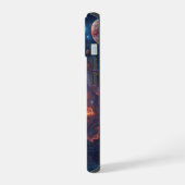 Simple Modern: Galaxy Ruimte Rock Cool iPhone 15 Case (Linkerkant)