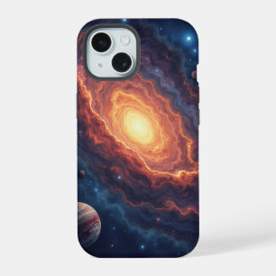 Simple Modern: Galaxy Ruimte Rock Cool iPhone 15 Case