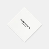 Simple Modern Gamer Boys Birthday Party Servet (Hoek)