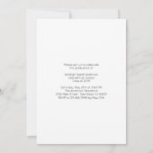 Simple Modern Graduate Photo Graduation Party Kaart (Achterkant)