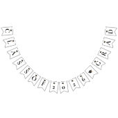 Simple Modern Graduation Party Vlaggetjes (Alle)