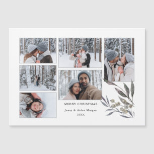 Simple Modern Holiday Waterverf Greenery 6-foto