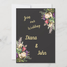 Simple modern invitation, simple, minimalist save the date