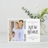 SImple Modern New Home Photo Moving Aankondiging (Staand voorkant)