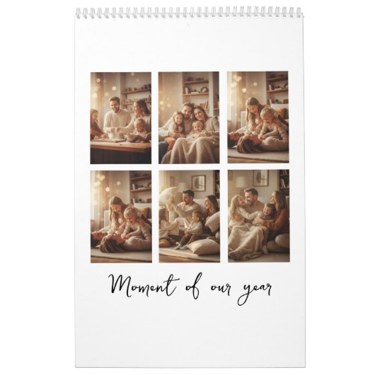 Simple Modern Photo Calendar Kalender (Hoes)