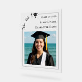 Simple modern photo Graduate Acryl Bord (Hoek)