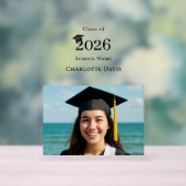 Simple modern photo Graduate Acryl Bord (Neutraal)