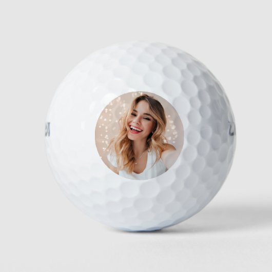Simple Modern Photo Marker Golfballen (Voorkant)