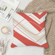 Simple Modern Salmon-Sierkussen