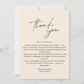 Simple, Modern Thank you Teacher Kaart (Voorkant)