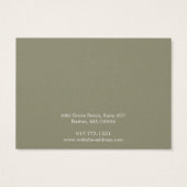 Simple Moderne Ketting Bracelet Display Kaart (Achterkant)