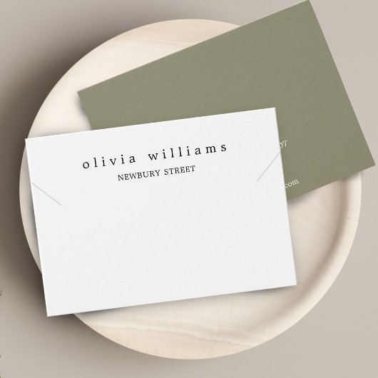 Simple Moderne Ketting Bracelet Display Kaart