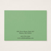 Simple Moderne Ketting Bracelet Display Kaart (Achterkant)