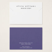 Simple Moderne Ketting Bracelet Display Kaart (Voorkant /achterkant)