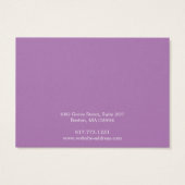 Simple Moderne Ketting Bracelet Display Kaart (Achterkant)