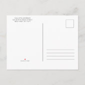 Simple Moderne Photo Collage Afstuderen Aankondigingskaart (Achterkant)