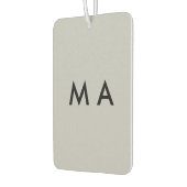 Simple monogram add your name letter man minimal t luchtverfrisser (Links)