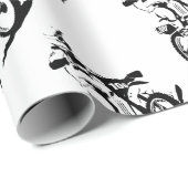 Simple Motorcross Bike en Rider Cadeaupapier (Rol Hoek)