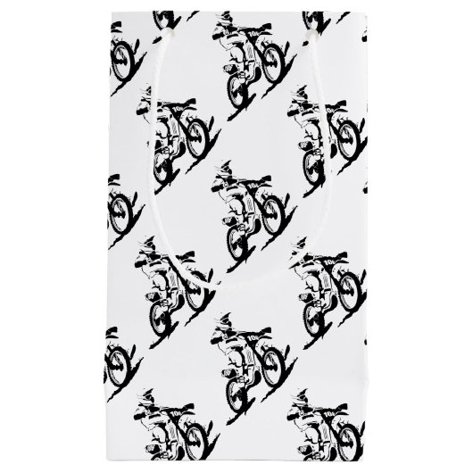 Simple Motorcross Bike en Rider Klein Cadeauzakje (Voorkant)