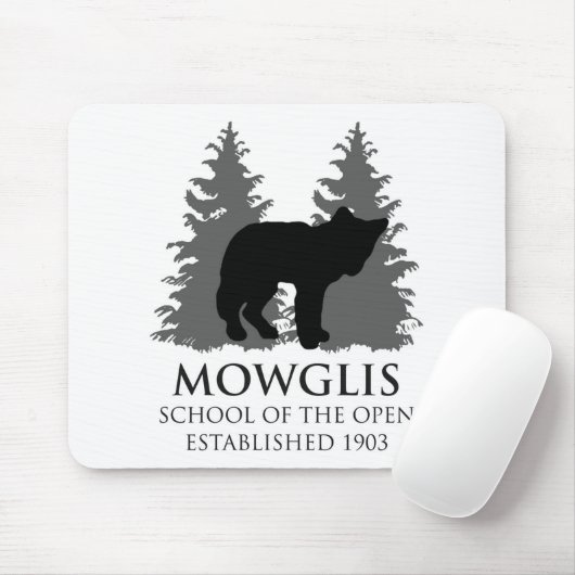 Simple Mowglis Mousepad Muismat (Met muis)