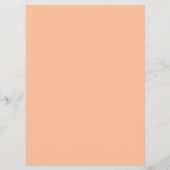 Simple Nautical Anchor Wedding | Peach Menu (Achterkant)