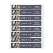 Simple Navy Blue Class of 2016 Afstuderen Foto (Vel)