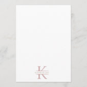 Simple New Year's Eve Invitation Kaart (Achterkant)