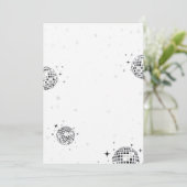 Simple New Year's Eve Invitation Kaart (Staand voorkant)