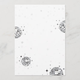 Simple New Year's Eve Invitation Kaart