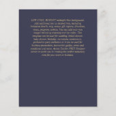 Simple Nuestra BODA Spain Weddenschapstekst Inv (Achterkant)