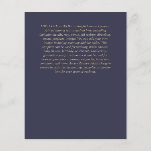 Simple Nuestra BODA Spain Weddenschapstekst Inv (Achterkant)