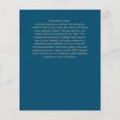 Simple Nuestra BODA Spain Weddenschapstekst Inv (Achterkant)