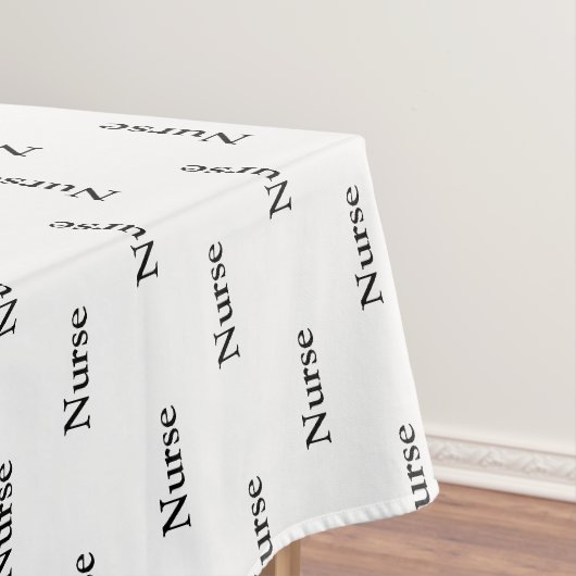 Simple Nurse Afstuderen Tafelkleed (Voorbeeld)