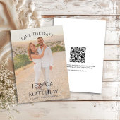 Simple Overlay Photo Wedding Save The Date
