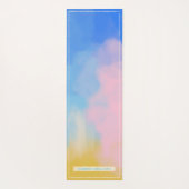 Simple Painted  Yogamat (Achterkant)