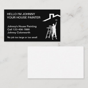 Simple Painter-Visitekaartjes Visitekaartje