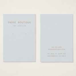 Simple Parisian Earring Display Kaart