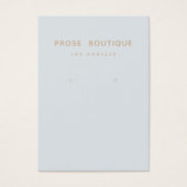 Simple Parisian Earring Display Kaart (Voorkant)