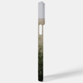 Simple Pas getrouwd Wedding Photo Monogram Name Case-Mate iPhone Case (Achterkant / Rechts)