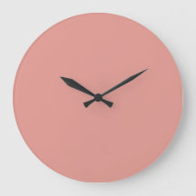 Simple pastel flamingo pink color