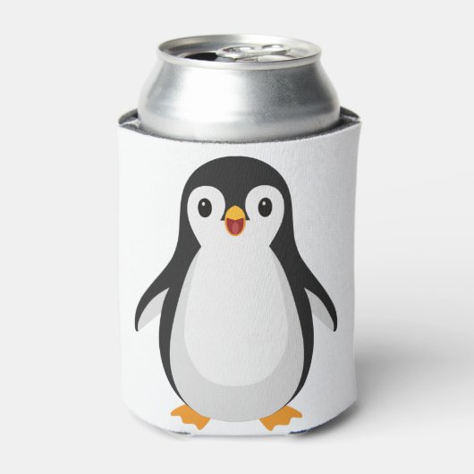 Simple Penguin Blikjeskoeler (Blikje Voorkant)