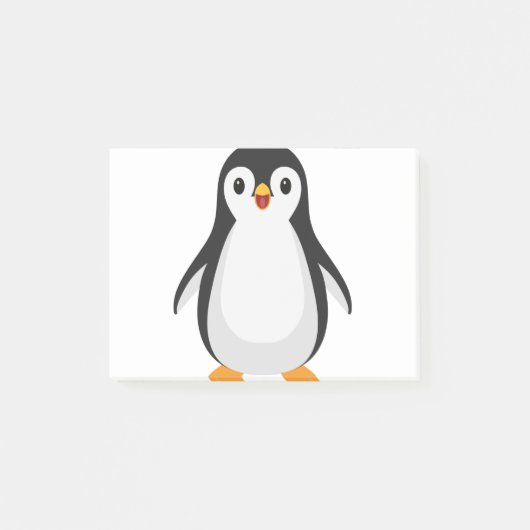 Simple Penguin Post-it® Notes (Voorkant)