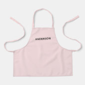 Simple Personalized Name Monogram | Elegant Custom Schort (Voorkant)