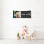 Simple Photo Afstuderen Black Banner (Insitu)