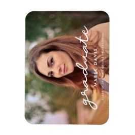 Simple Photo afstuderen Magneet